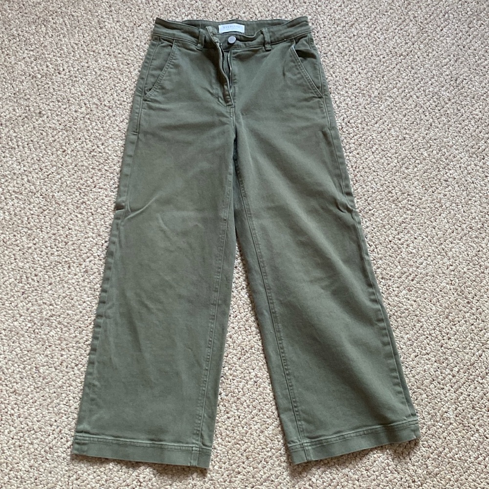 Everlane Wide Leg Ankle Pants size 4